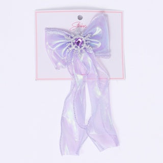 Stroberi Bow Tulle Kids Hair Clip