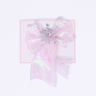 Stroberi Bow Tulle Kids Hair Clip