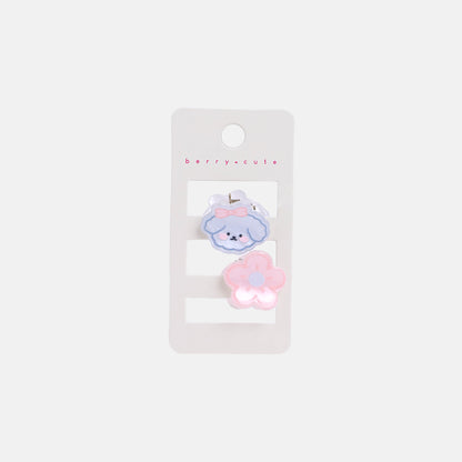 Stroberi Character Hair Clip Set