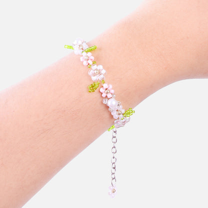 Stroberi Colorful Flower Bracelet Beads