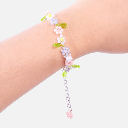 Stroberi Colorful Flower Bracelet Beads