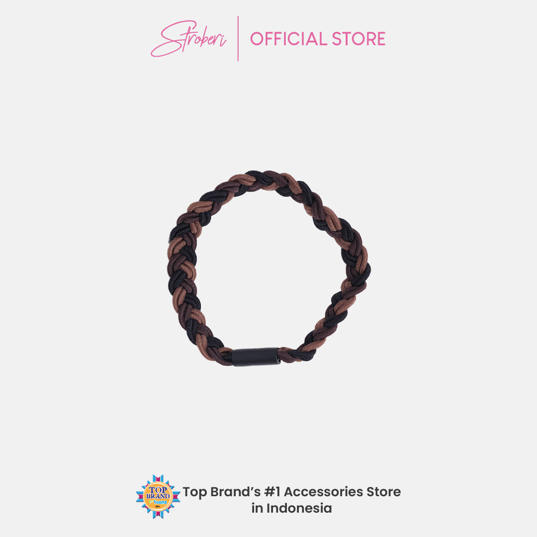 Stroberi Braid Mix Simple Color Hair Tie