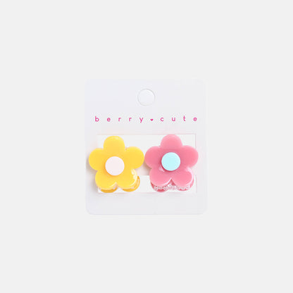 Stroberi Character Hair Clip Set