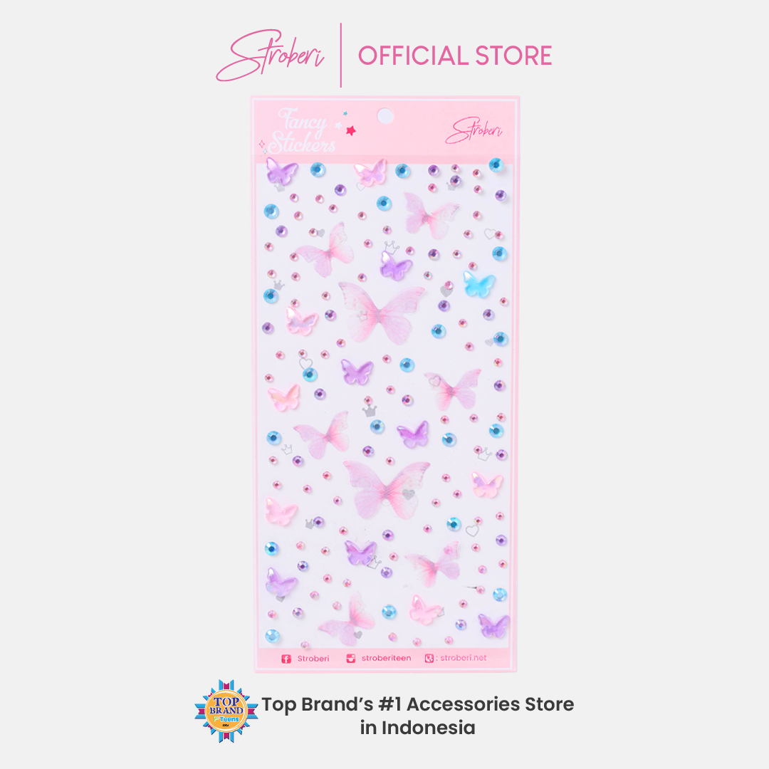 Stroberi Character Sticker -3