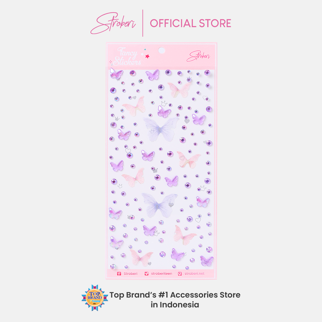 Stroberi Character Sticker -3