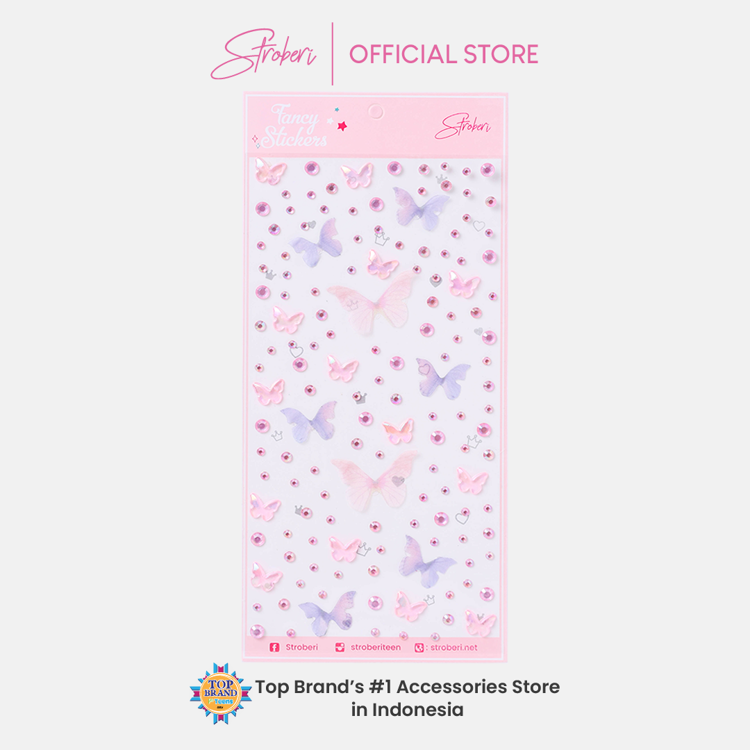 Stroberi Character Sticker -3