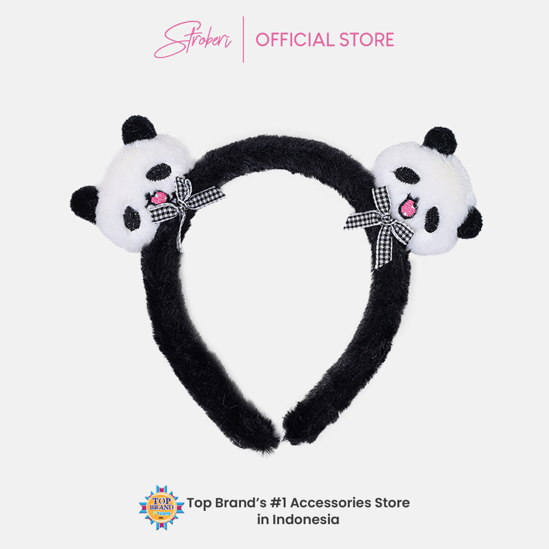 Stroberi Cartoon Fur Headband