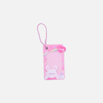 Stroberi Photocard Holder Keychain
