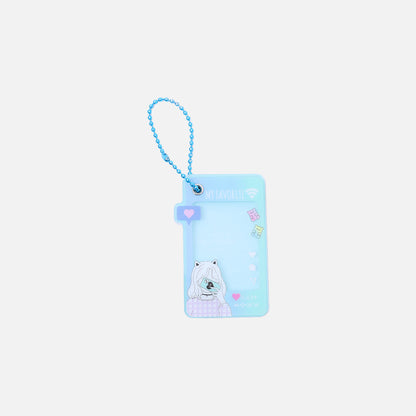 Stroberi Photocard Holder Keychain