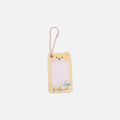 Stroberi Photocard Holder Keychain