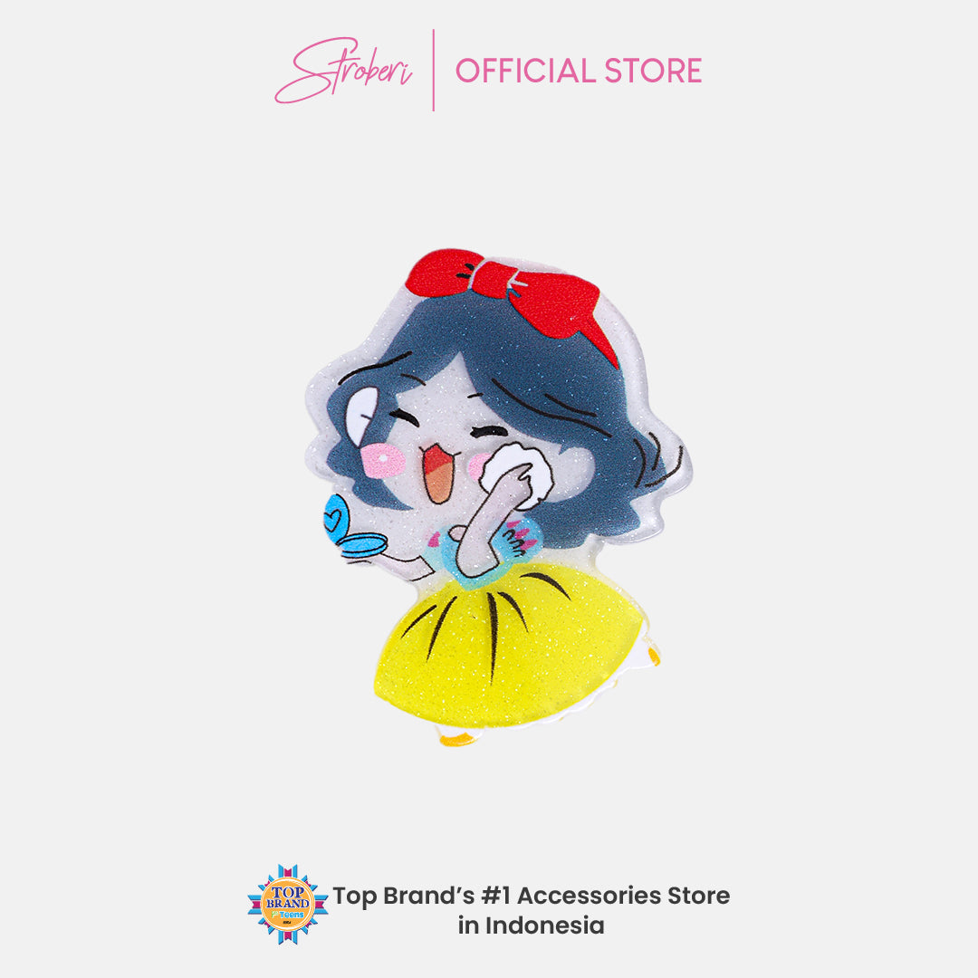 Stroberi Princess Acrylic Hair Clip