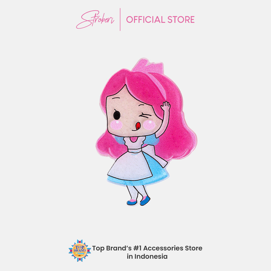 Stroberi Princess Acrylic Hair Clip