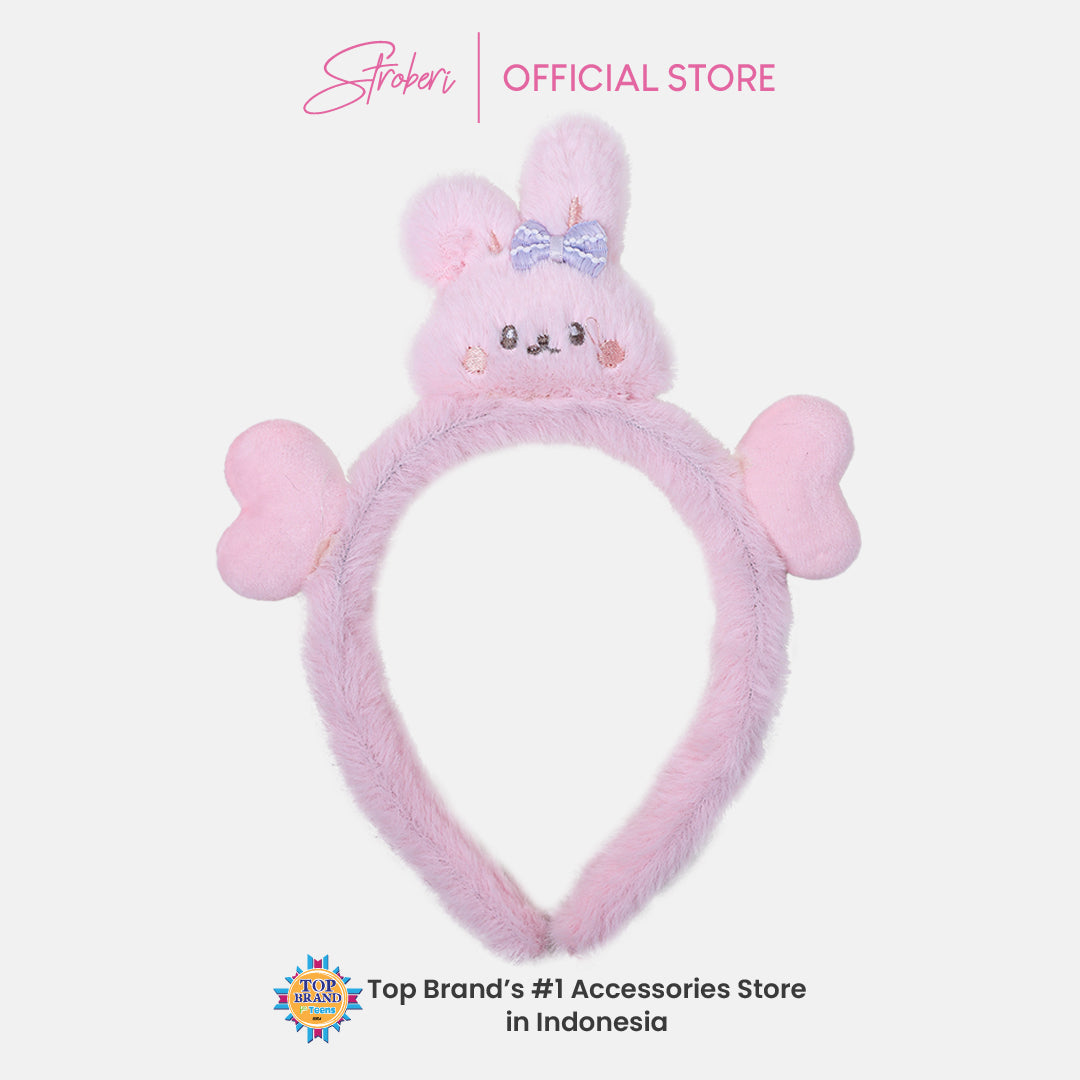 Stroberi Cartoon Fur Headband