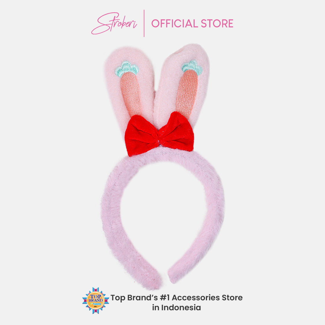 Stroberi Cartoon Fur Headband