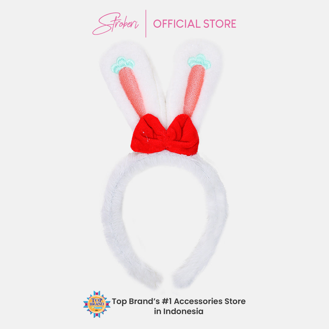 Stroberi Cartoon Fur Headband