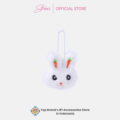 Stroberi Fur Character Keychain