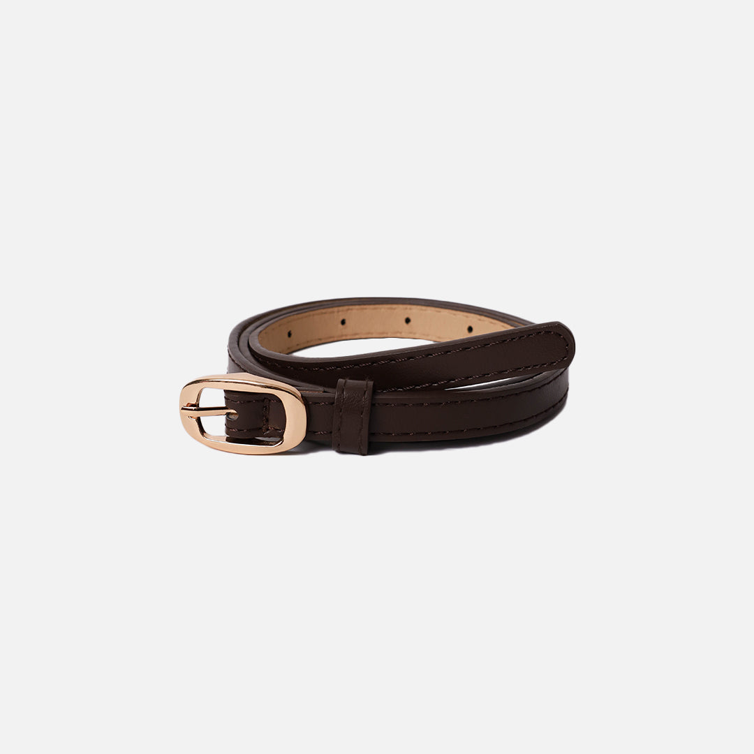 Stroberi Rectangle Oval Belt