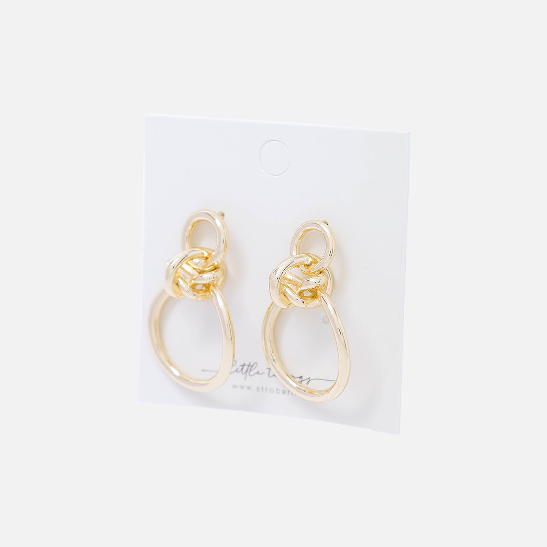 Stroberi Gold Earring Series