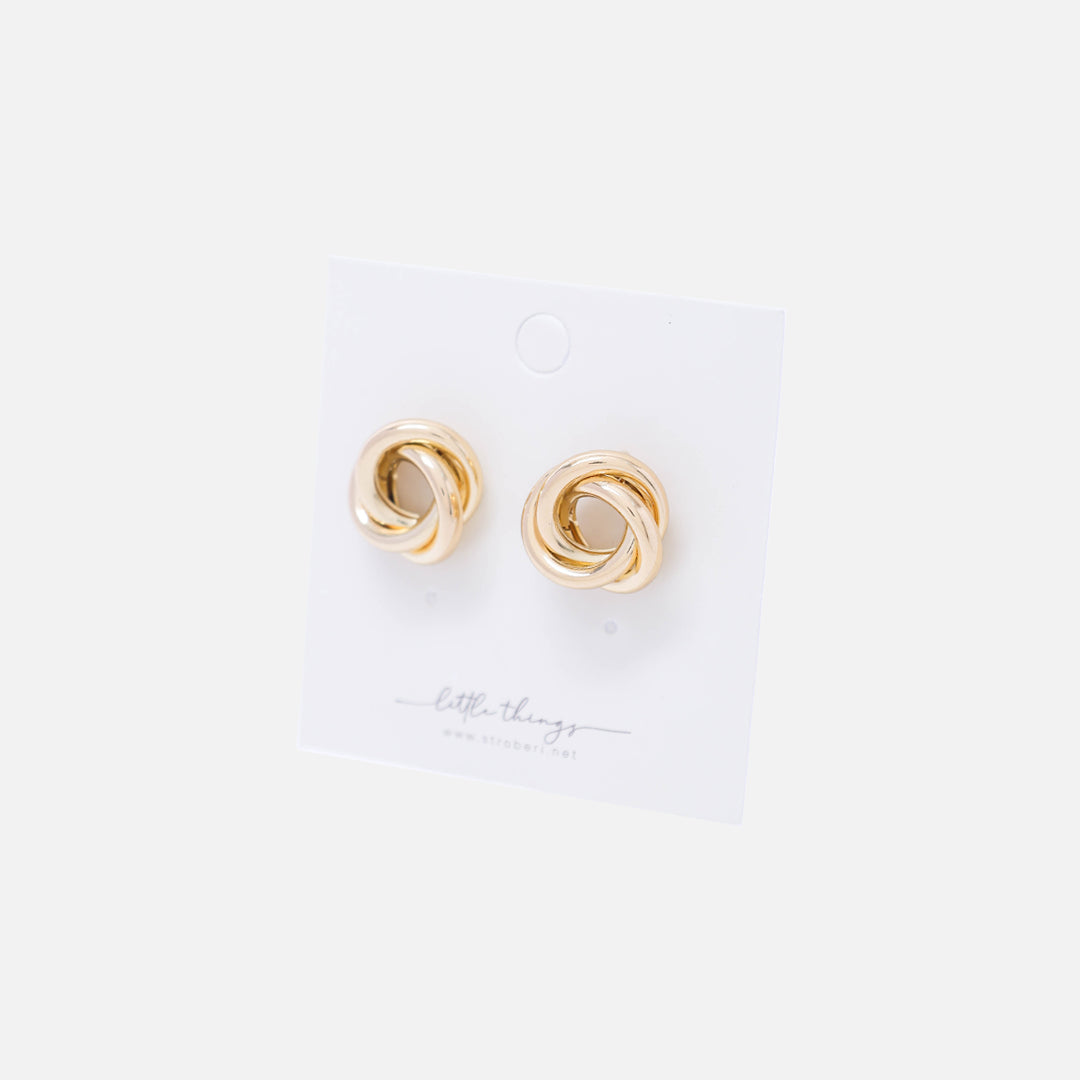 Stroberi Gold Earring Series