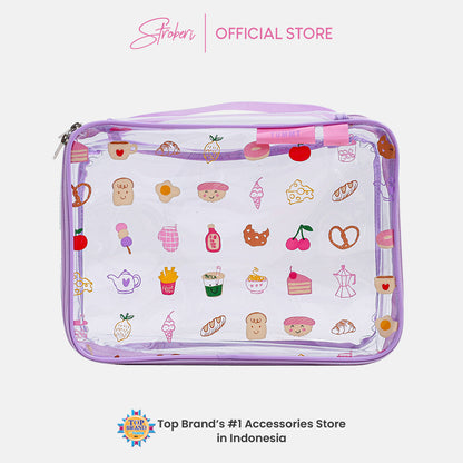 Stroberi Happy Icon Series Pouch