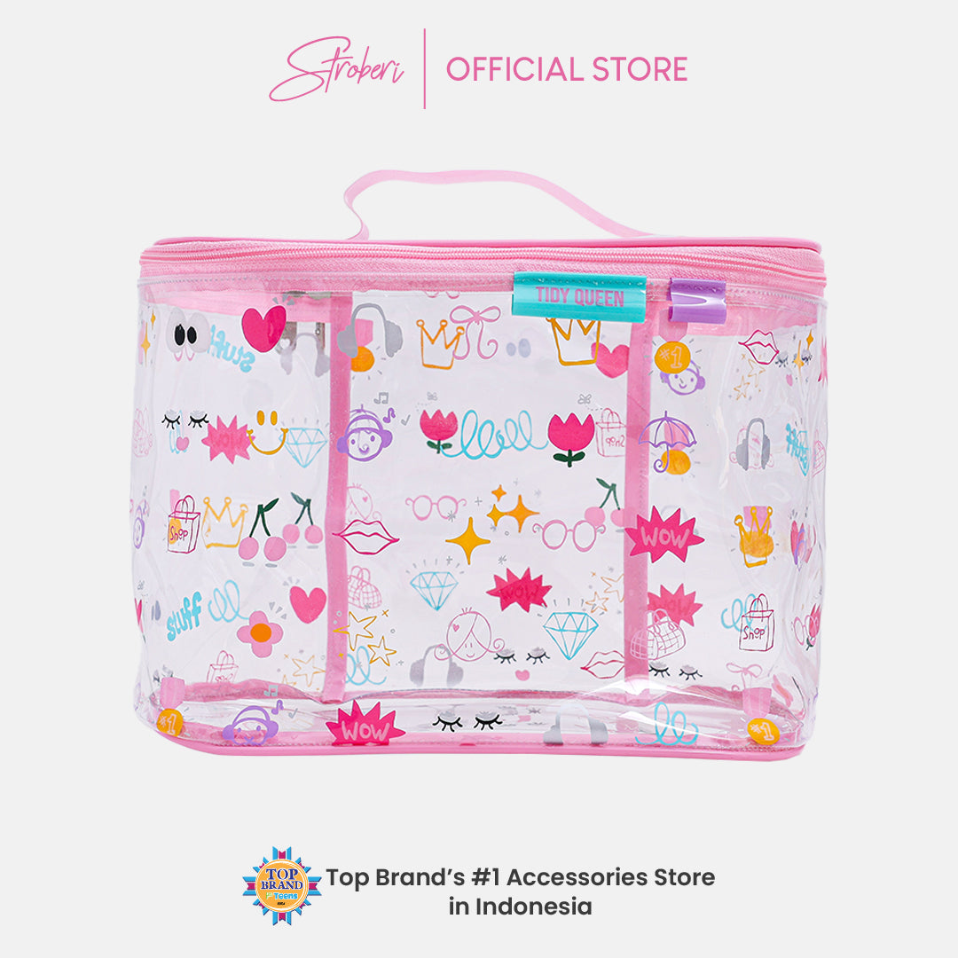 Stroberi Happy Icon Series Pouch