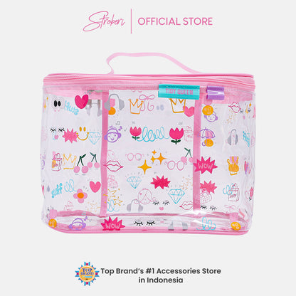 Stroberi Happy Icon Series Pouch