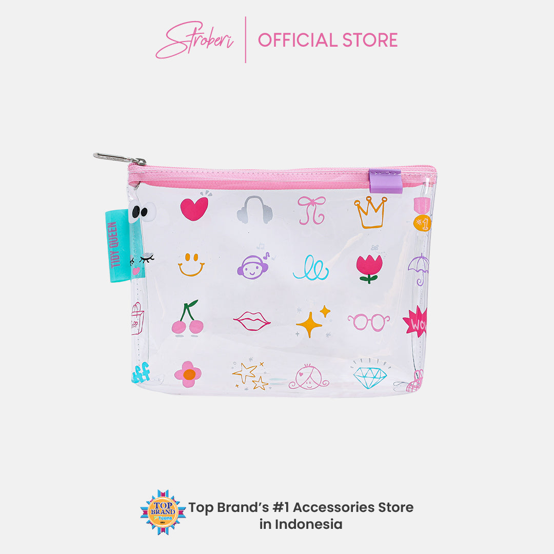 Stroberi Happy Icon Series Pouch