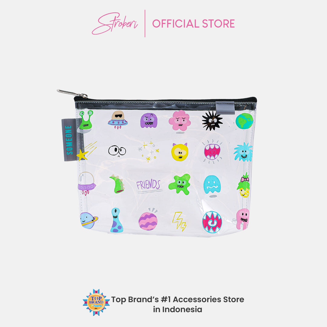 Stroberi Happy Icon Series Pouch