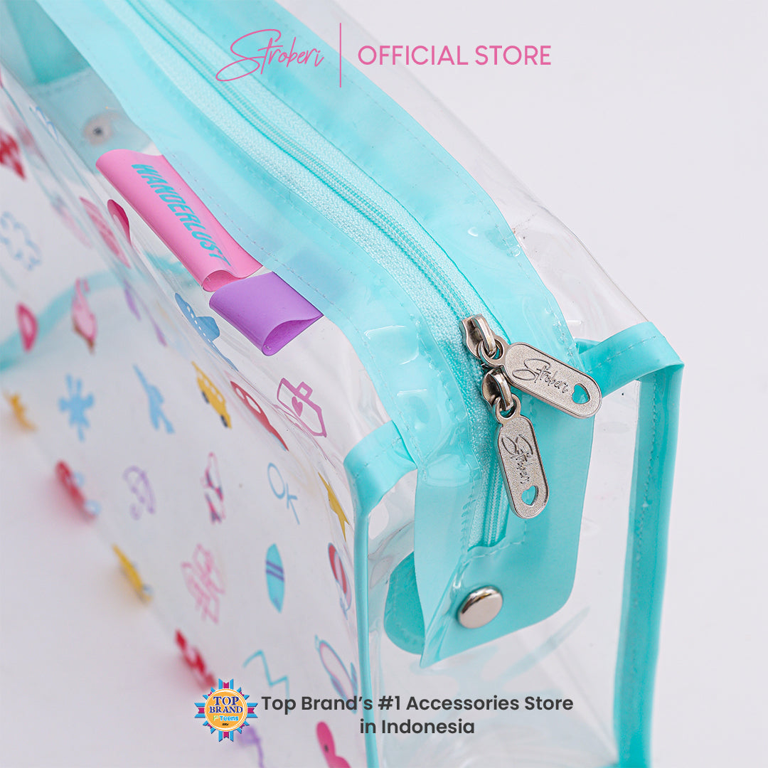 Stroberi Happy Icon Series Pouch