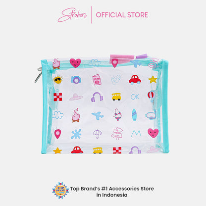 Stroberi Happy Icon Series Pouch