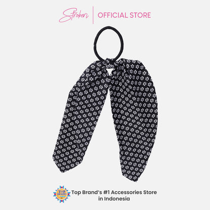 Stroberi Scarf Motif Hair Tie
