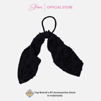 Stroberi Scarf Motif Hair Tie