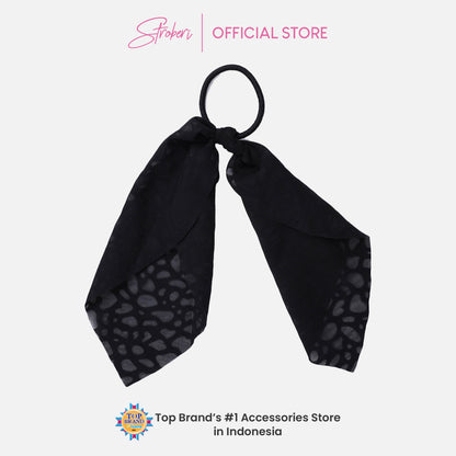 Stroberi Scarf Motif Hair Tie