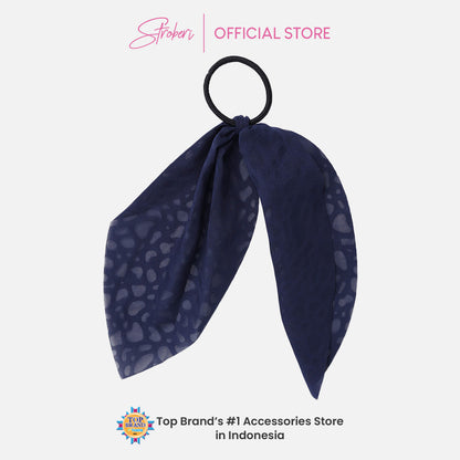 Stroberi Scarf Motif Hair Tie