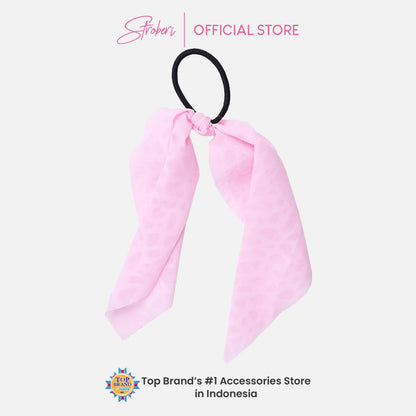 Stroberi Scarf Motif Hair Tie