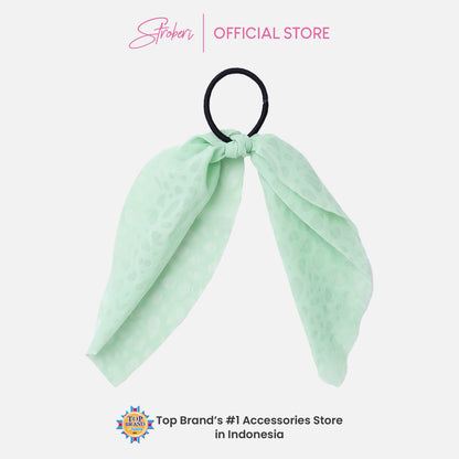 Stroberi Scarf Motif Hair Tie