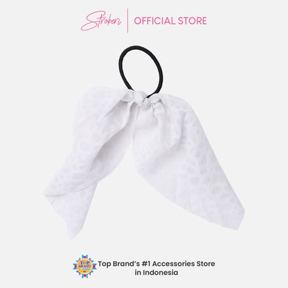 Stroberi Scarf Motif Hair Tie