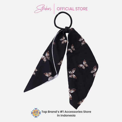 Stroberi Scarf Motif Hair Tie