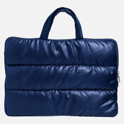 Stroberi Puffy Metallic Laptop Case