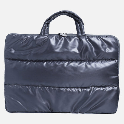 Stroberi Puffy Metallic Laptop Case