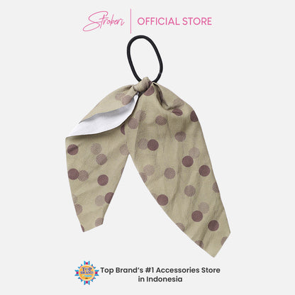 Stroberi Scarf Motif Hair Tie