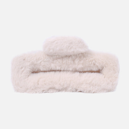 Stroberi Fur Shape Hair Clip