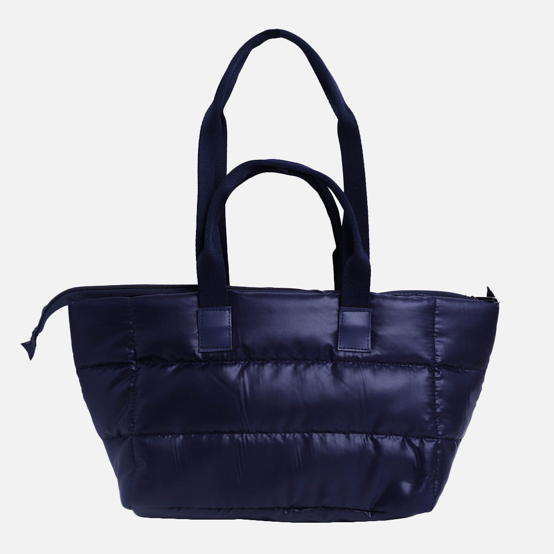 Stroberi Puffy Color Tote Bag
