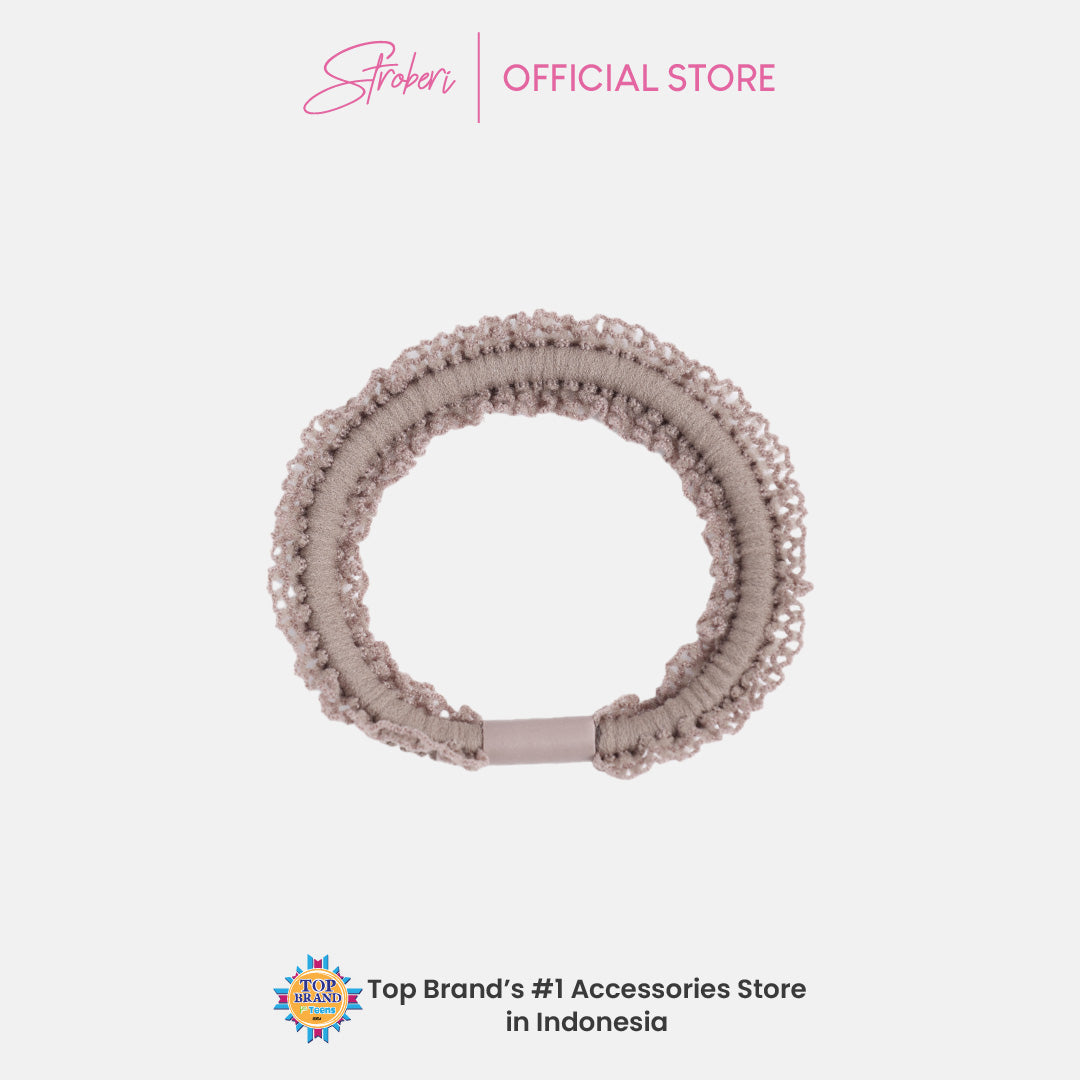 Stroberi Lace Simple Hair Tie