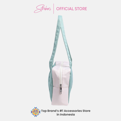 Stroberi Square Two Tone Sling Bag