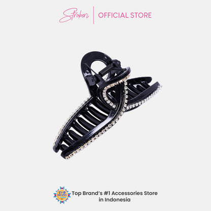Stroberi Bling & Pearl Hair Clip