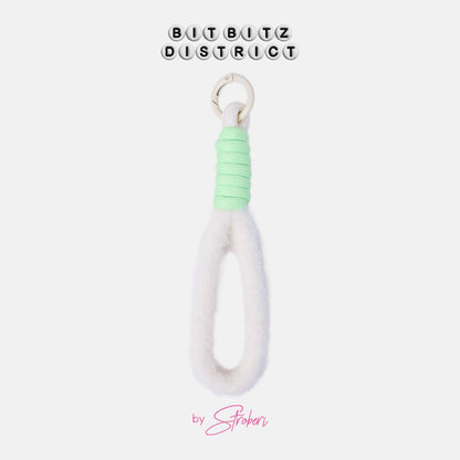 Stroberi Mix Rope Wrist Phone Strap