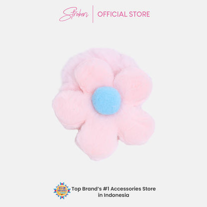 Stroberi Fur Character Hair Tie