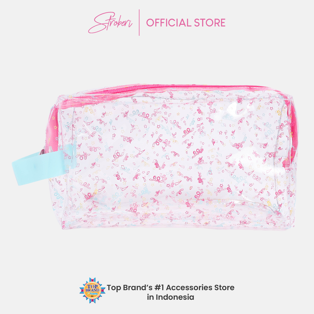 Stroberi Mica Confetti Pouch Series