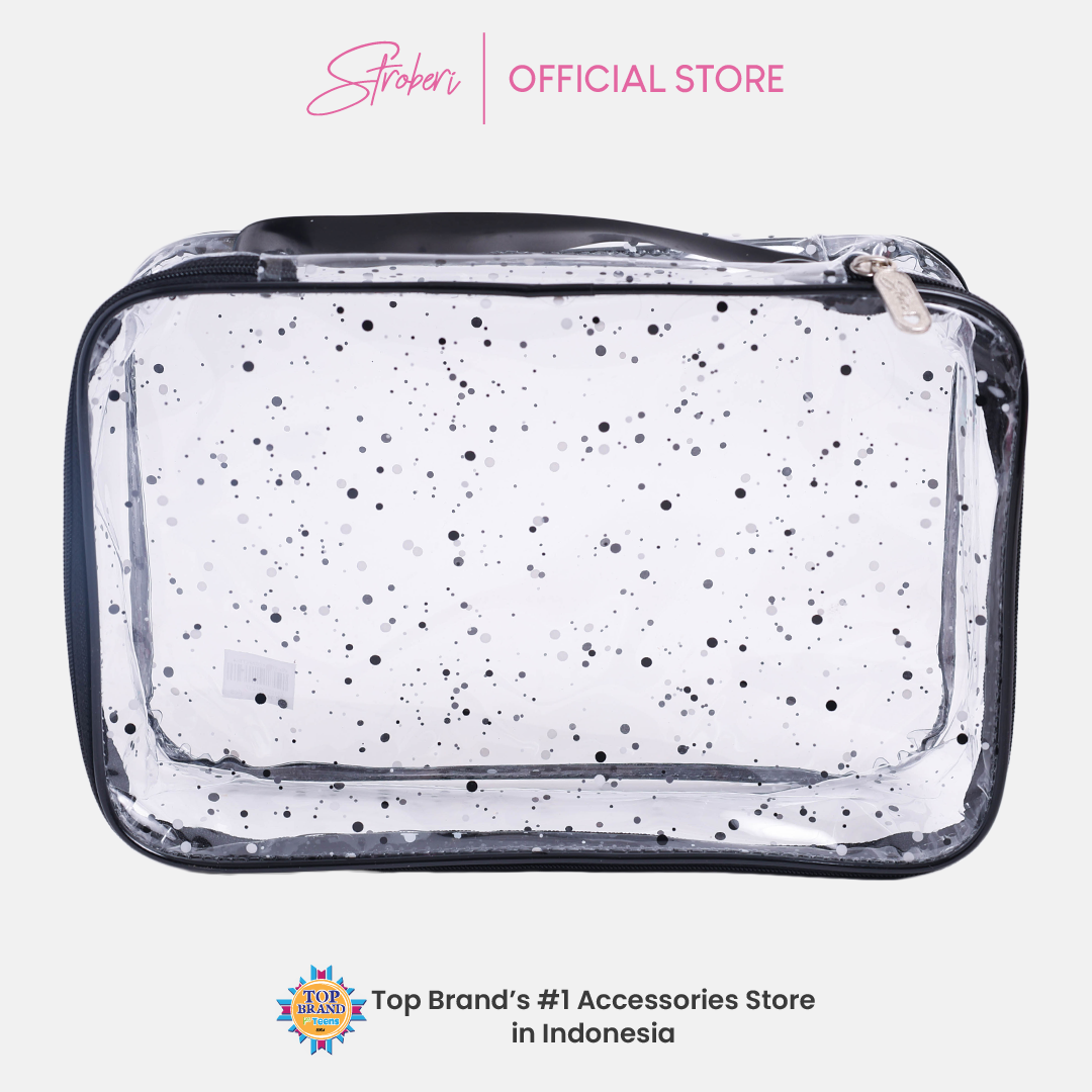Stroberi Mica Confetti Pouch Series